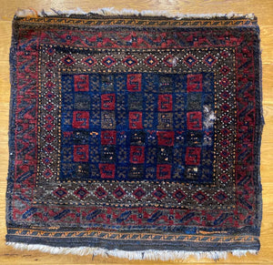 2'3" X 2'2" Baluch Bagface