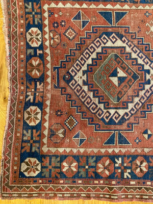 6'11" X 4'11" Caucasian Kazak Rug