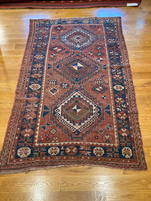 6'11" X 4'11" Caucasian Kazak Rug