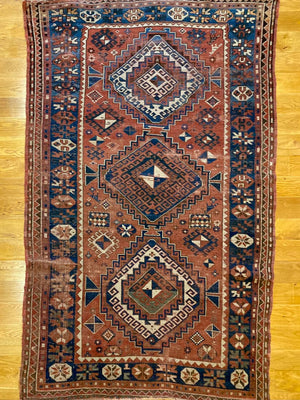 6'11" X 4'11" Caucasian Kazak Rug