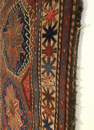 5' X 3'4" Caucasian Rug