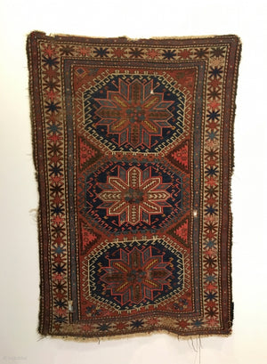 5' X 3'4" Caucasian Rug