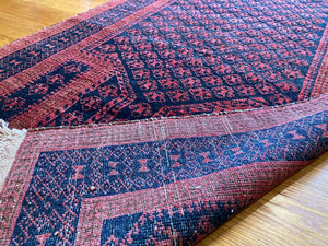 4‘8“ X 2‘10“ Dokhtar-e-Qazi Baluch Prayer Rug [040]