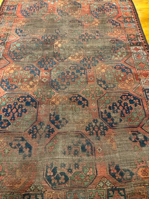 Early Antique Ersari Main Carpet