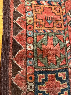 Early Antique Ersari Main Carpet