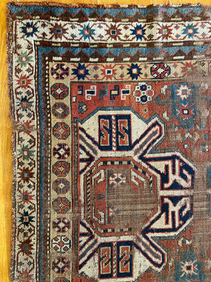 7' X 4'2" Early Karabagh Rug [SH-141]