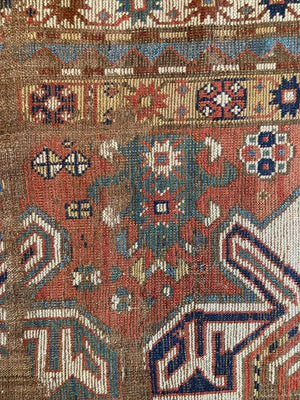 7' X 4'2" Early Karabagh Rug [SH-141]