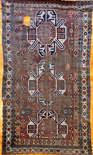 7' X 4'2" Early Karabagh Rug [SH-141]