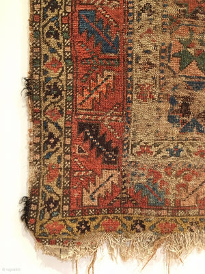 6'9" X 3'6" Early Kurd Long Rug