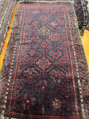 45" X 23" Early Timuri Balisht 