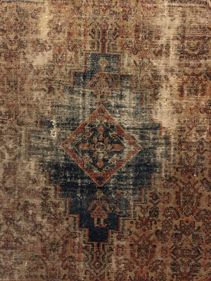 6’2" X 4'1” Early Tribal Senneh Rug