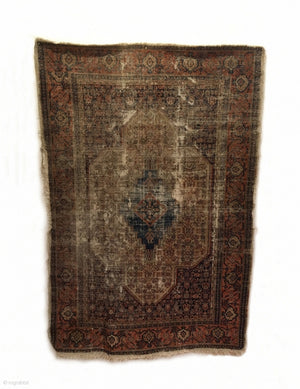 6’2" X 4'1” Early Tribal Senneh Rug