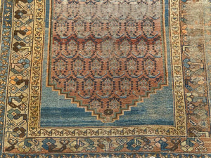 5'2" X 3'4" Fine Antique Azerbaijan Rug