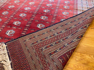 8'10" X 6'2" Fine Bokhara Rug