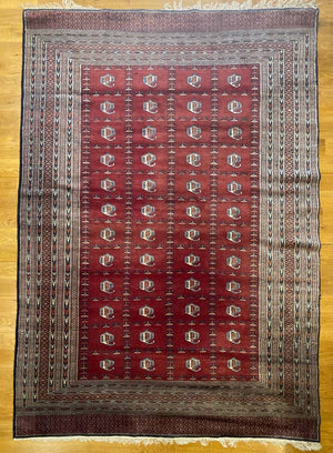 8'10" X 6'2" Fine Bokhara Rug