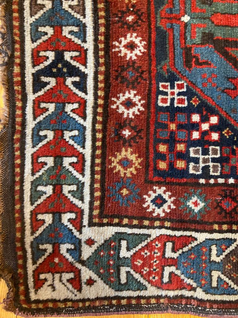 10'7" X 3'3" Gendje Runner Rug