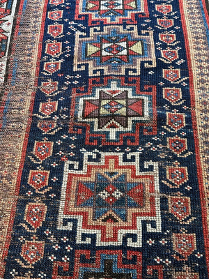 7' 4" X 4' Khamseh Long Rug