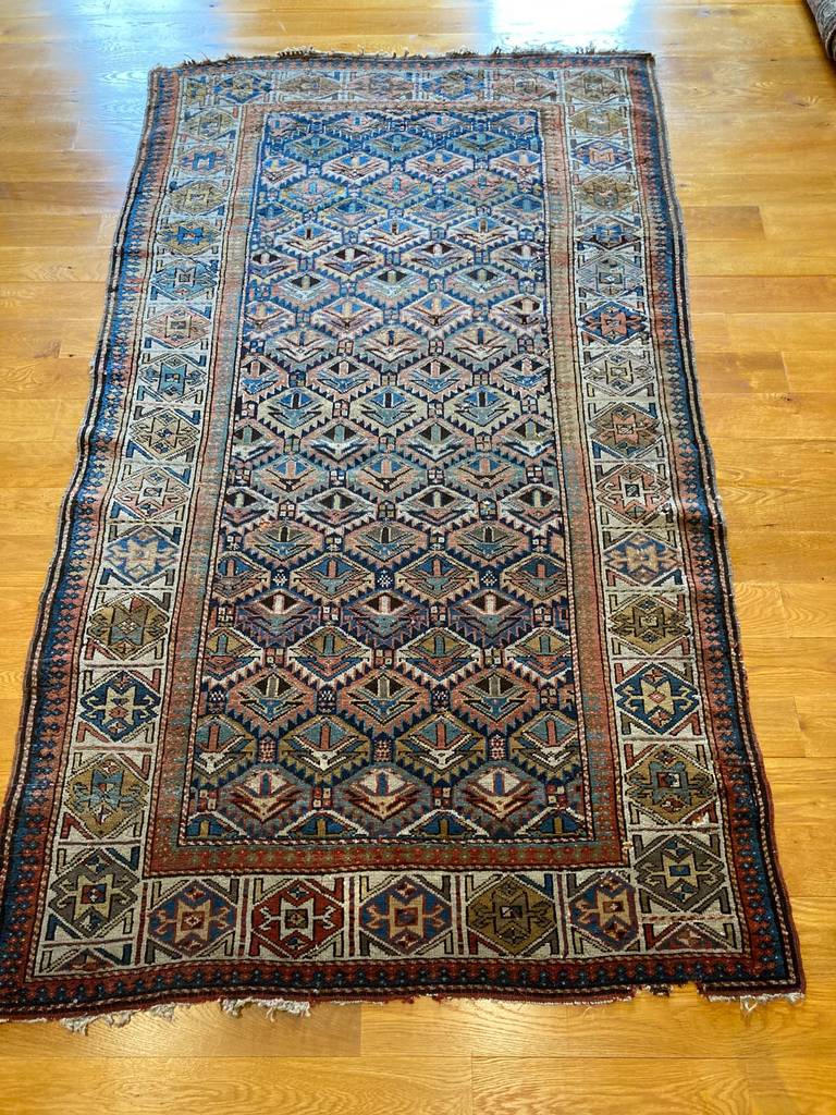 7'3" X 4'1" Kuba Rug