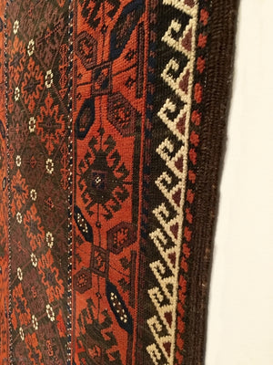 5’5” X 3’2” Mina Khani Baluch Rug