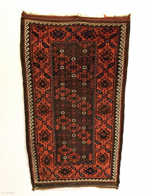 5’5” X 3’2” Mina Khani Baluch Rug