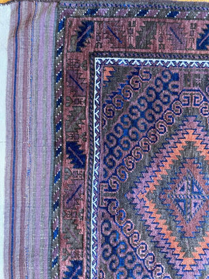 3'11" X 3'10" Mushwani Sarabani Afghan Rug