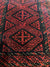 20" X 38" Old Dowry Khorasan Baluch Black Tent Balisht/Cushion [SH-116]