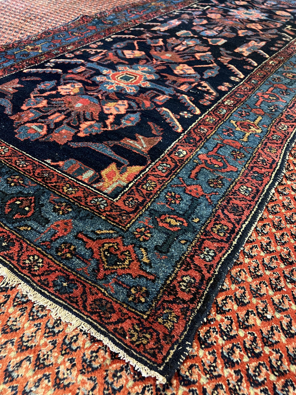 7'2" X 3'5" Old Persian Veramin Rug