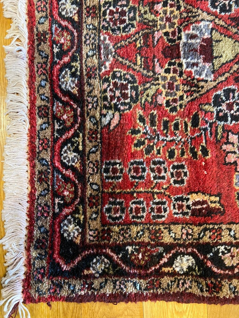 9'8" X 2'8" Persian Floral Rug