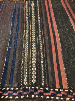 8'4" X 2'8" Quali-Y-Nau Baluch Kilim