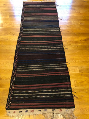 8'4" X 2'8" Quali-Y-Nau Baluch Kilim