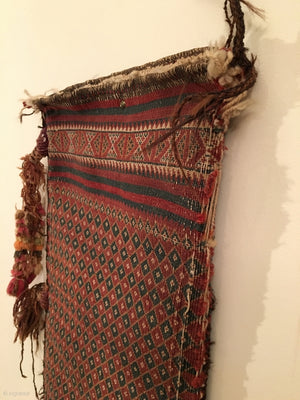 3'1" X 1'2" Rare Afghan Baluchistan Money Bag