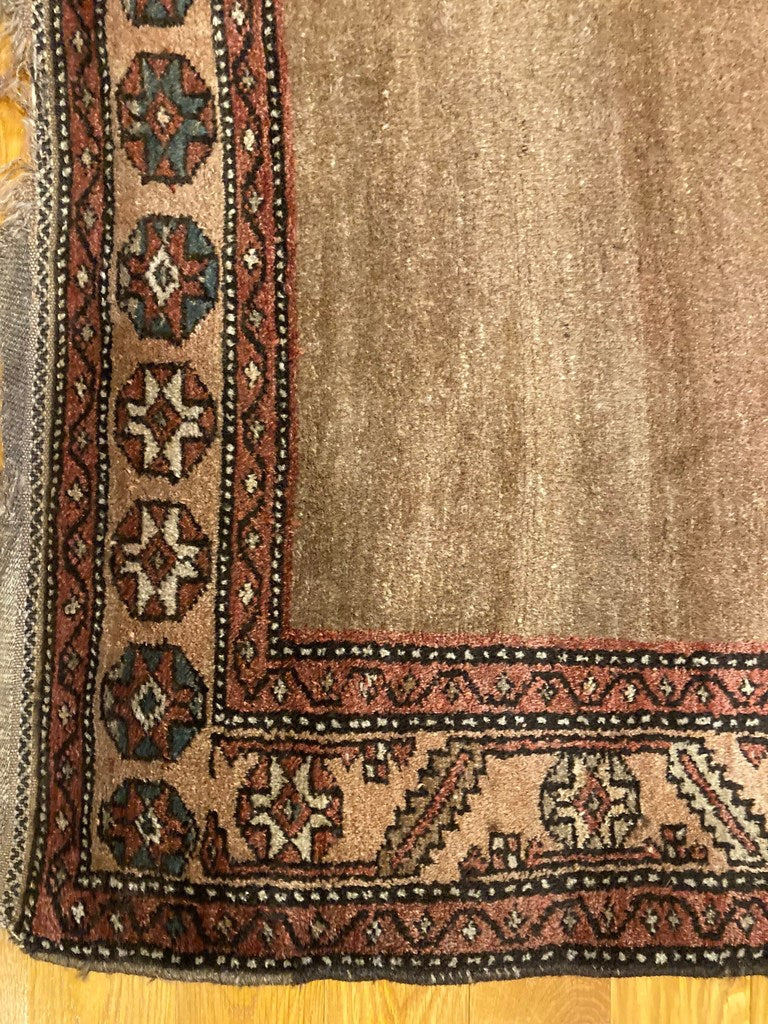 7'10" X 4'6" Rare Antique Bakshaish Rug