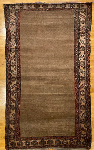 7'10" X 4'6" Rare Antique Bakshaish Rug