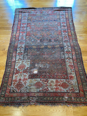 6'2" X 3'9" Rare Antique Karabagh Sampler Rug