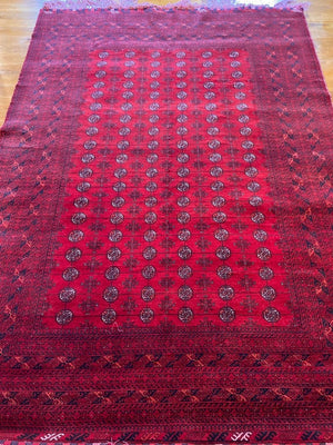 Rare Tekke Mauri Tribal Main Carpet [SH-118]