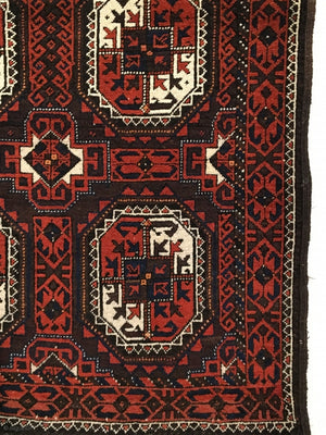 5'7" X 2'11" Salar Khani Baluch Rug