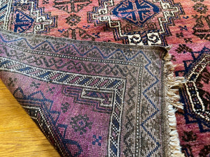 6'2" X 3'9" Salor Khani Baluch Rug