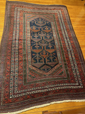 5' X 7'10" Sanjabi Kurd Carpet