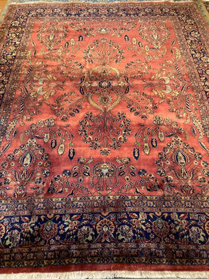 Sarouk Mohajeran Full Pyle Floral Rug