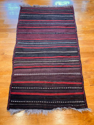 6'1" X 3'4" Small Baluch Kilim