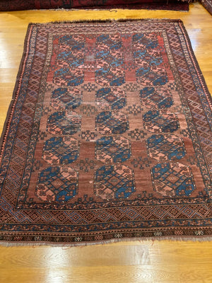 8'5" X 6'1" Small Ersari Main Carpet [SH-064]