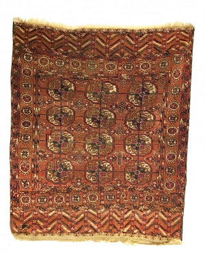 3’2" X 3’9" Small Tekke Wedding Rug