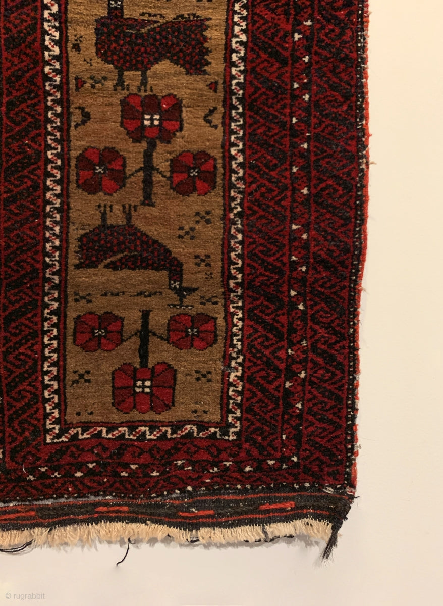 2’8” X 1’6” Vintage Baluch Bag