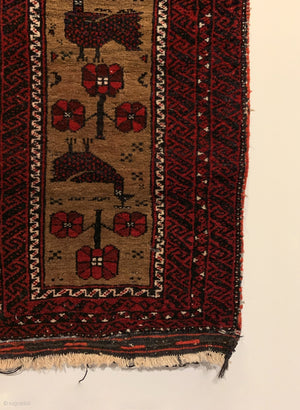 2’8” X 1’6” Vintage Baluch Bag