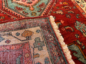 10'6" X 3'6" Vintage Persian Runner