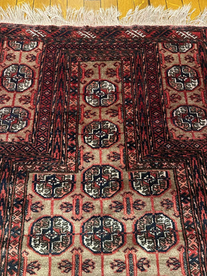 2'8" X 4'7" Vintage Tekke Turkmen Prayer Rug [SH-177]