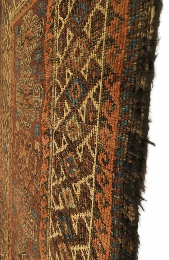 2'8" X 4'3" Antique Baluch Small Rug