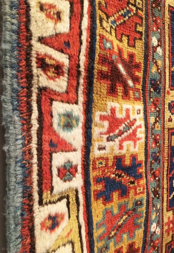 4’2" X 5’5" 19th Century Anatolian Megri Rug