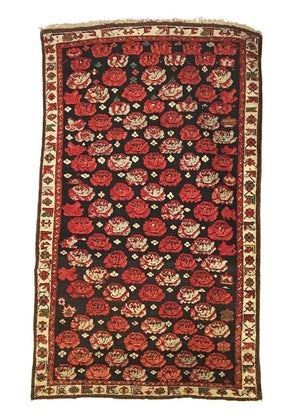 3'2" X 5'1" Antique Caucasian Seychour Rug [TAK0010]