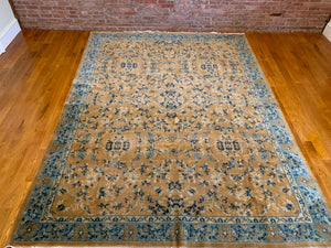 8'10 X 11'10 Antique Chinese Ningxia Carpet